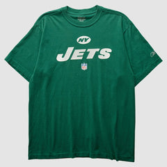New York Jets Reebok 2000s T-Shirt Green Vintage