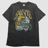 New Orleans Saints m 1995 T-Shirt Black Vintage