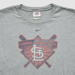 St. Louis Cardinals Nike 2000s T-Shirt - Gray - XL by Fanatics Real Vintage T-shirts