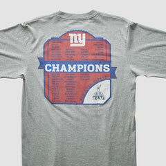 New York Giants Reebok 2012 T-Shirt Gray Vintage