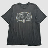 Pittsburgh Steelers 90s T-Shirt Gray Vintage