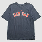 Boston Red Sox Majestic 2000s T-Shirt - Navy - S by Fanatics Real Vintage T-shirts