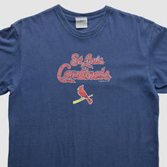 St. Louis Cardinals 2000s T-Shirt - Blue - S by Fanatics Real Vintage T-shirts