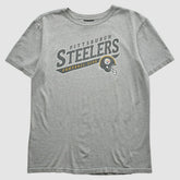 Pittsburgh Steelers Reebok 2000s T-Shirt Gray Vintage