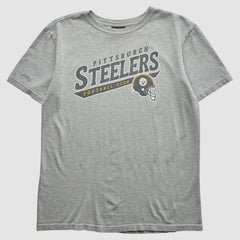 Pittsburgh Steelers Reebok 2000s T-Shirt Gray Vintage