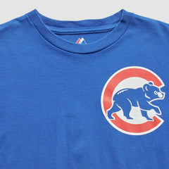 Chicago Cubs Majestic 2000s T-Shirt - Blue - XS by Fanatics Real Vintage T-shirts