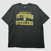 Pittsburgh Steelers Reebok 2000s T-Shirt Black Vintage