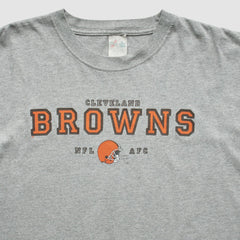 Cleveland Browns Majestic 2000s T-Shirt Gray Vintage