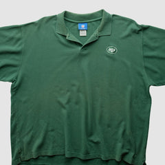 New York Jets Reebok 2000s Polo Green Vintage