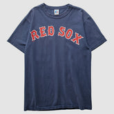 Boston Red Sox Russell 2000s T-Shirt - Navy - S by Fanatics Real Vintage T-shirts