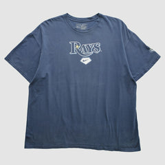 Tampa Bay Rays 2008 T-Shirt - Navy - 2XL by Fanatics Real Vintage T-shirts