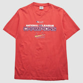 St. Louis Cardinals Lee Apparel 2000s T-Shirt - Red - M by Fanatics Real Vintage T-shirts