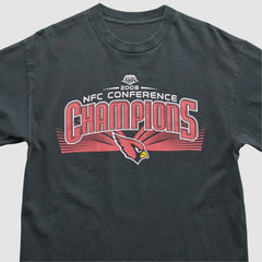Arizona Cardinals 2008 T-Shirt Black Vintage