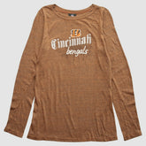 Cincinnati Bengals NFL 2010s T-Shirt Brown Vintage