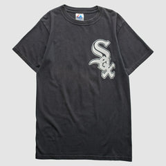 Chicago White Sox Majestic 2000s T-Shirt - Black - S by Fanatics Real Vintage T-shirts