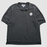 Pittsburgh Steelers Starter 90s Polo Black Vintage