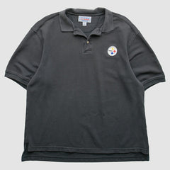 Pittsburgh Steelers Starter 90s Polo Black Vintage