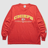 Kansas City Chiefs NFL 2000s T-Shirt Red Vintage