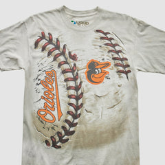 Baltimore Orioles Liquid Blue 2014 T-Shirt - Beige - L by Fanatics Real Vintage T-shirts