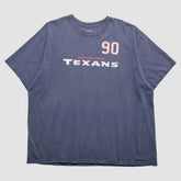 Houston Texans Reebok 2000s T-Shirt Navy Vintage