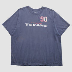 Houston Texans Reebok 2000s T-Shirt Navy Vintage