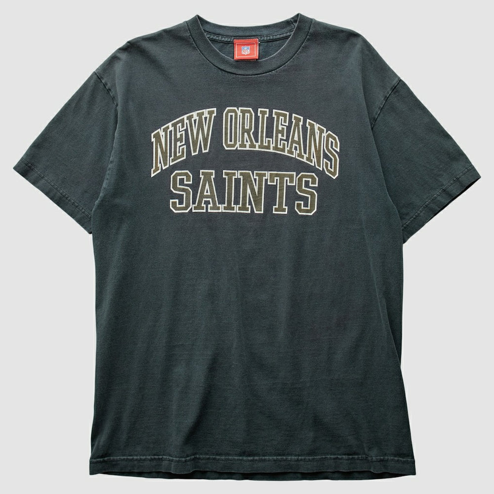 New Orleans Saints NFL 2000s T-Shirt Black Vintage