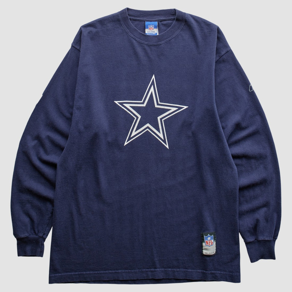Dallas Cowboys Reebok 2000s T-Shirt Navy Vintage