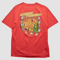 Los Angeles Angels Lee Apparel 2000s T-Shirt - Red - M by Fanatics Real Vintage T-shirts