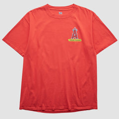 Los Angeles Angels Lee Apparel 2000s T-Shirt - Red - M by Fanatics Real Vintage T-shirts