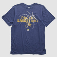 Indiana Pacers 2010s T-Shirt Navy Vintage