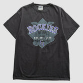 Colorado Rockies 2000s T-Shirt - Black - XS by Fanatics Real Vintage T-shirts