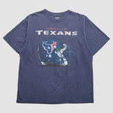 Houston Texans Reebok 2000s T-Shirt Navy Vintage