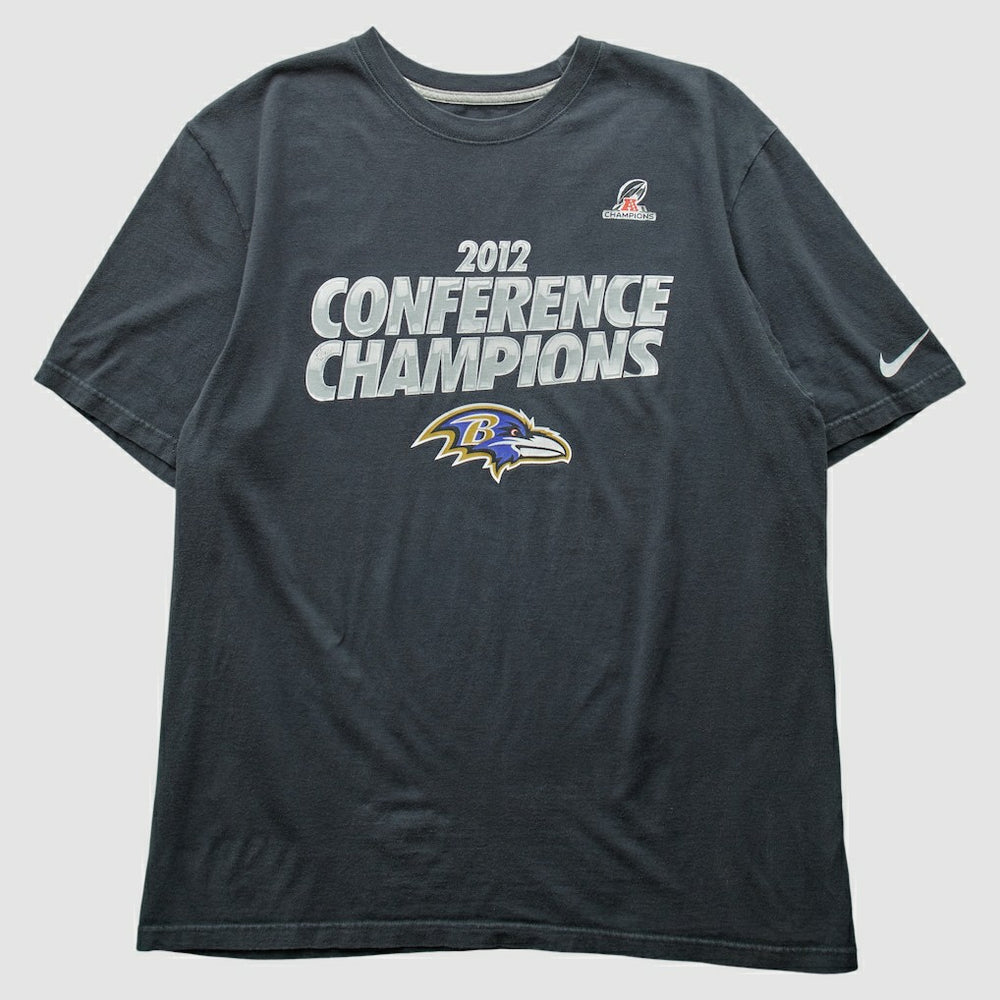 Baltimore Ravens 2012 T-Shirt Navy Vintage