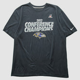Baltimore Ravens 2012 T-Shirt Navy Vintage