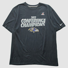 Baltimore Ravens 2012 T-Shirt Navy Vintage