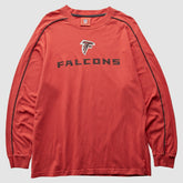 Atlanta Falcons NFL 2000s T-Shirt Red Vintage