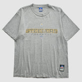 Pittsburgh Steelers Reebok 2000s T-Shirt Gray Vintage