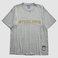 Pittsburgh Steelers Reebok 2000s T-Shirt Gray Vintage