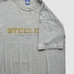 Pittsburgh Steelers Reebok 2000s T-Shirt Gray Vintage