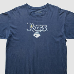 Tampa Bay Rays Nike 2008 T-Shirt - Navy - M by Fanatics Real Vintage T-shirts