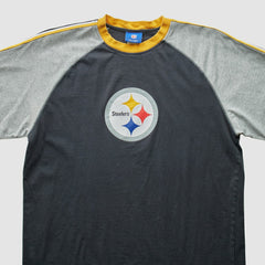 Pittsburgh Steelers Reebok 2000s T-Shirt Black Vintage