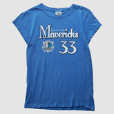 Dallas Mavericks 2003 T-Shirt Blue Vintage