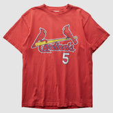 St. Louis Cardinals 2000s T-Shirt - Red - S by Fanatics Real Vintage T-shirts