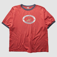 St. Louis Cardinals 2005 T-Shirt - Red - 2XL by Fanatics Real Vintage T-shirts
