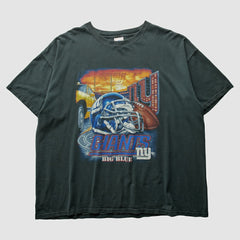 New York Giants NFL 2000s T-Shirt Black Vintage