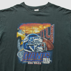 New York Giants NFL 2000s T-Shirt Black Vintage