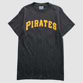 Pittsburgh Pirates Majestic 2000s T-Shirt - Black - XXS by Fanatics Real Vintage T-shirts