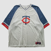 Minnesota Twins Lee Apparel 2000s T-Shirt - White - 3XL by Fanatics Real Vintage T-shirts
