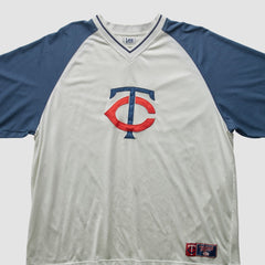 Minnesota Twins Lee Apparel 2000s T-Shirt - White - 3XL by Fanatics Real Vintage T-shirts