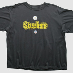 Pittsburgh Steelers 2000s T-Shirt Black Vintage
